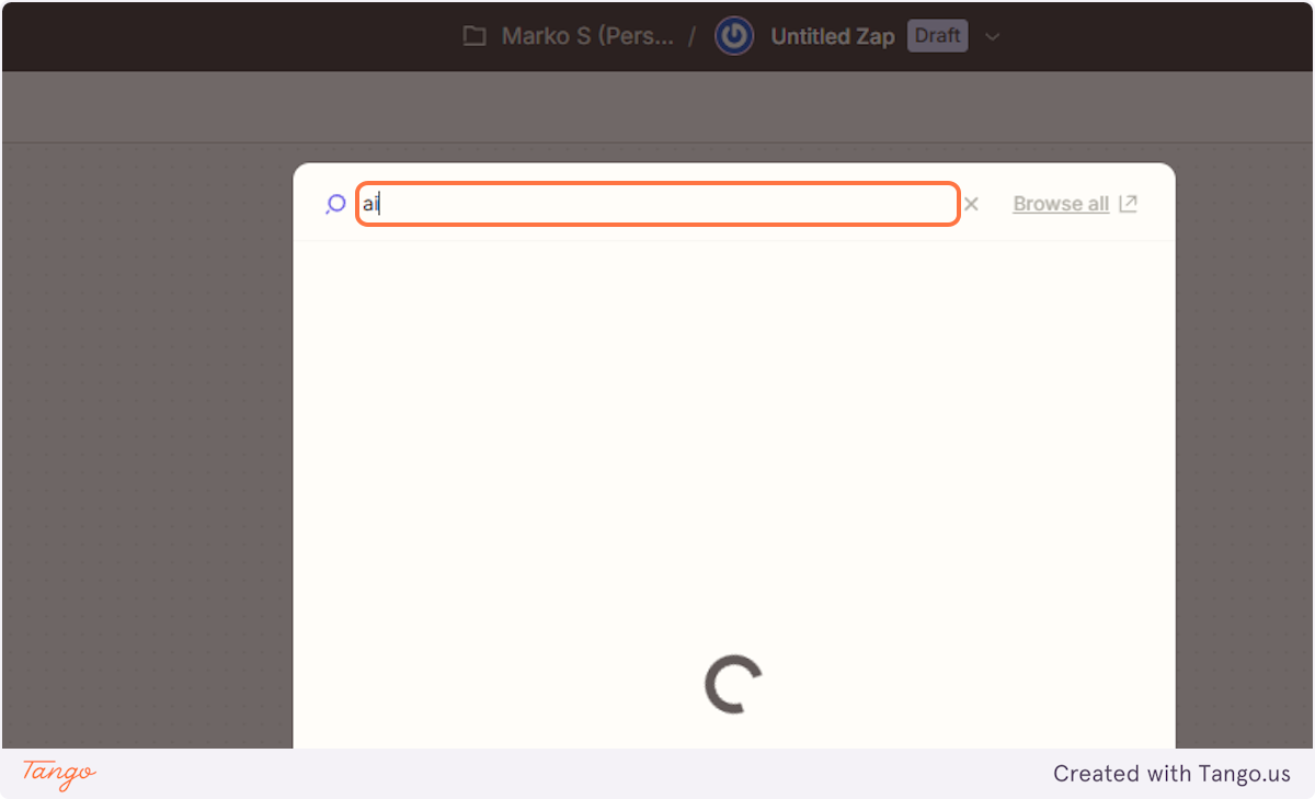 Type "ai" to find our unbranded connection.