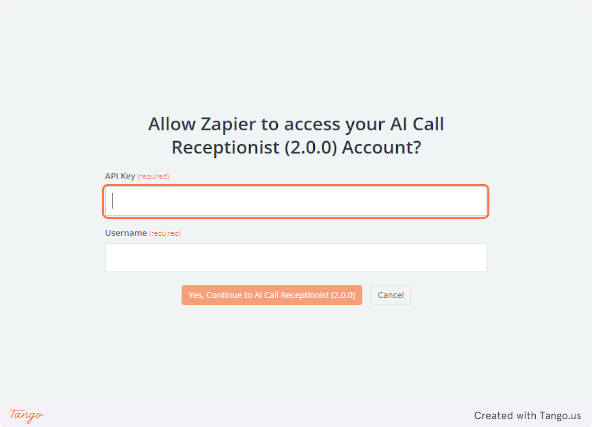 Let's first add the API Key