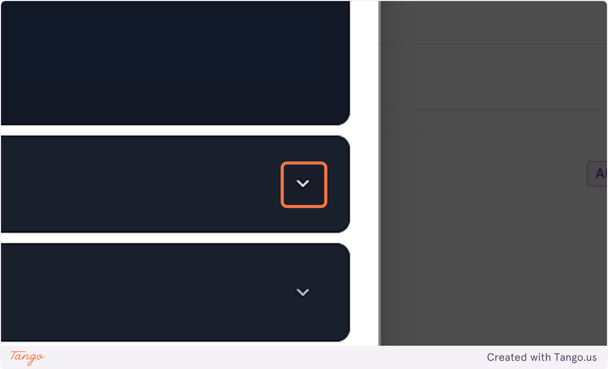 Click on the arrow to see all the information.