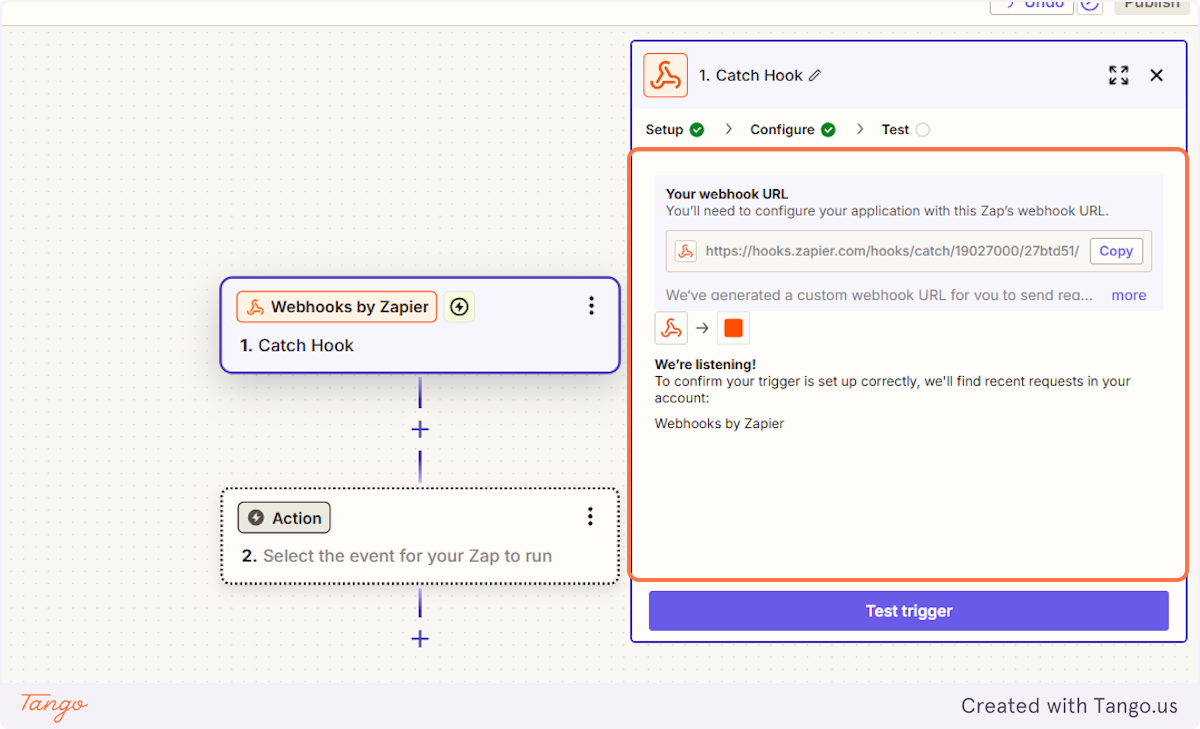 Let's connect the webhooks now. 