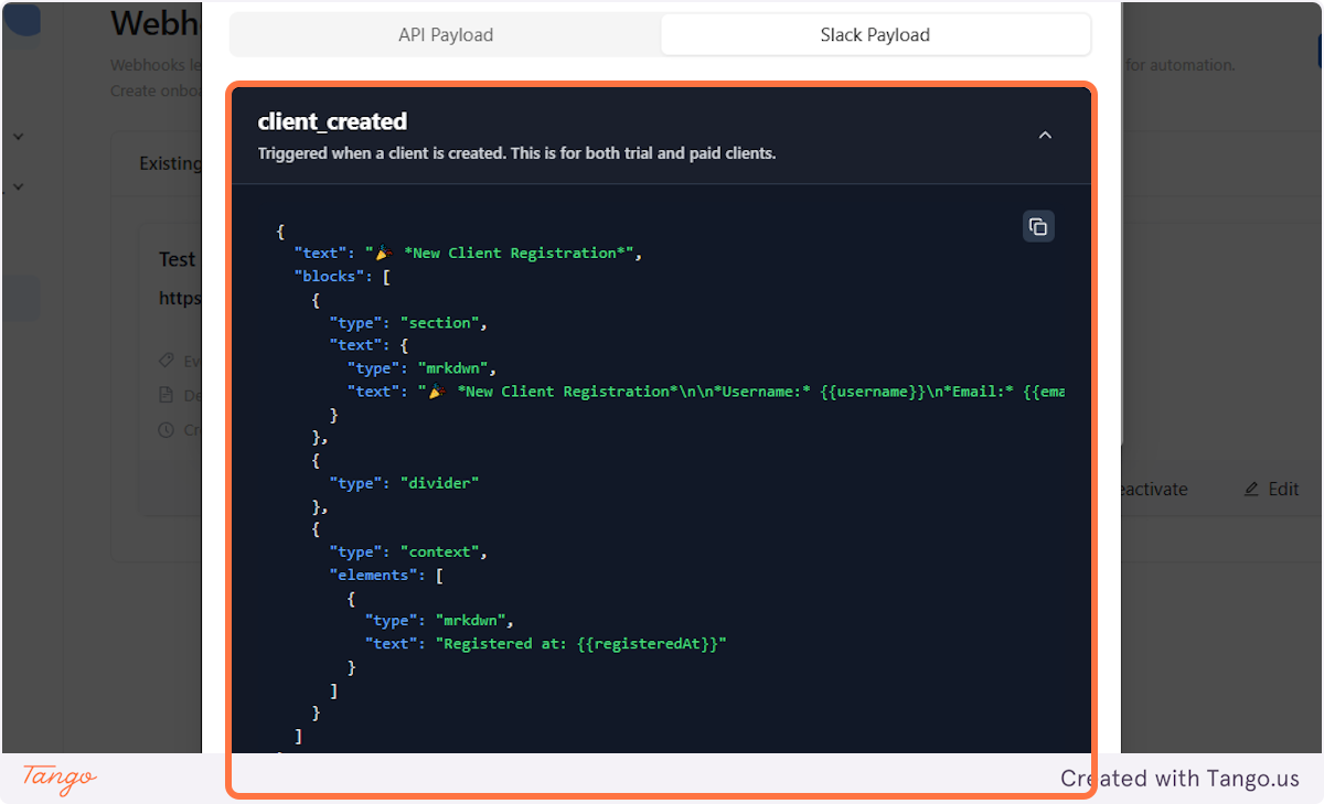 As mentioned above, we give you an option to connect to Slack and get all the data shown there. 