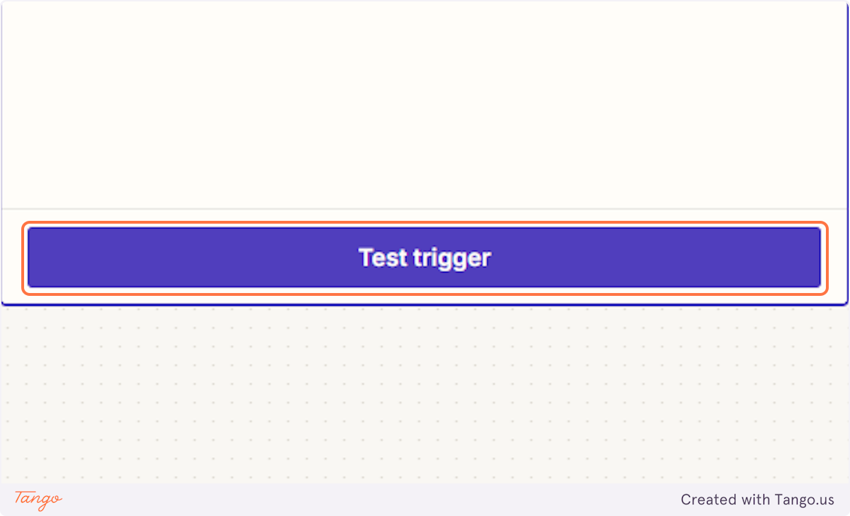 Let's go to Zapier and test the webhook.