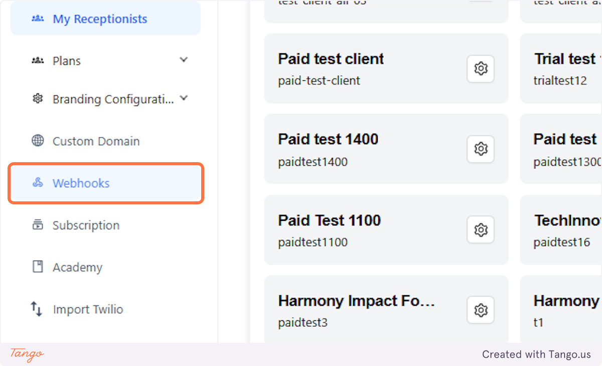 Now let's go back to your Admin dashboard and check all the information and triggers that you can now use.