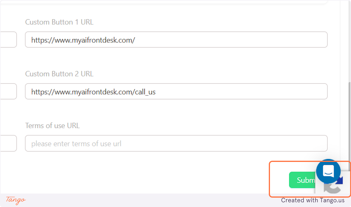 Don't forget to click on Submit in the bottom right corner to save your changes.