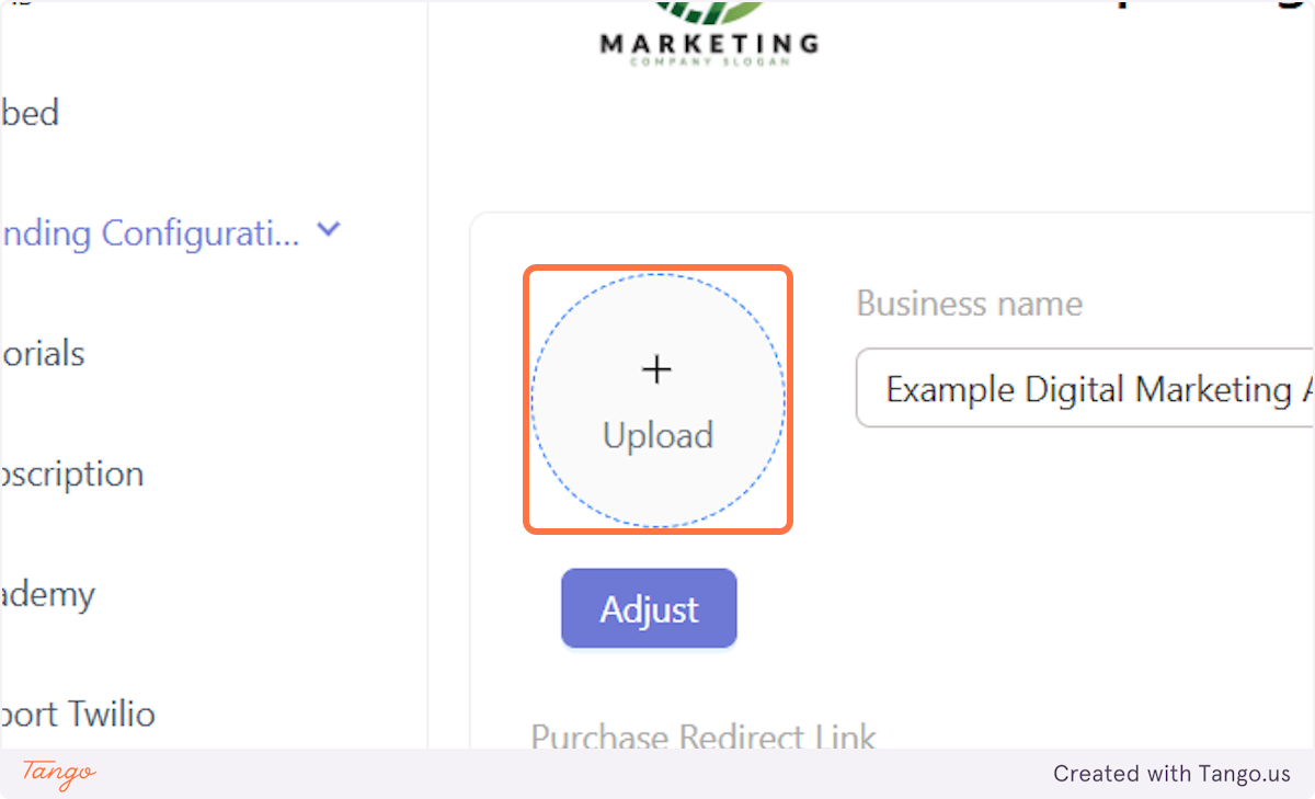 Upload your Logo