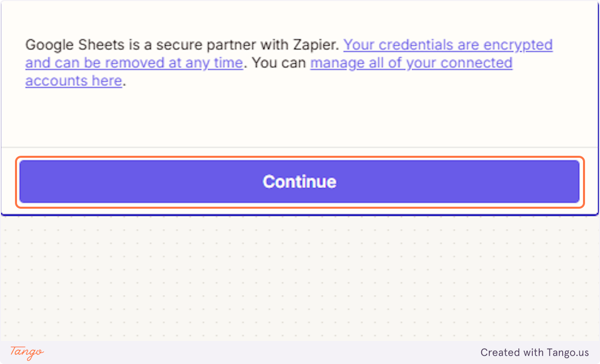 Click on Continue