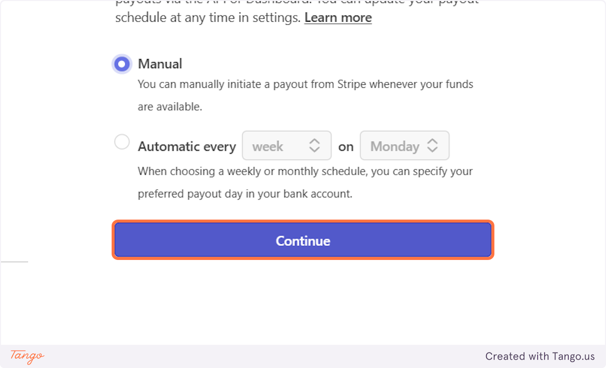 Click on Continue