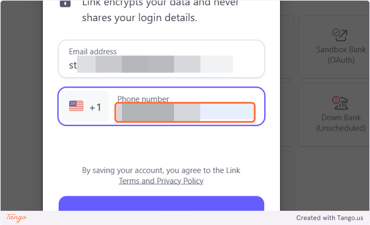 Provide your phone number.