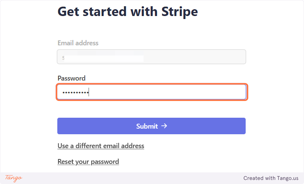 Enter your password