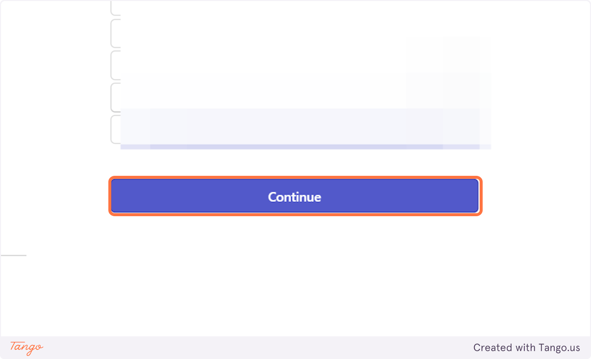 Click on Continue