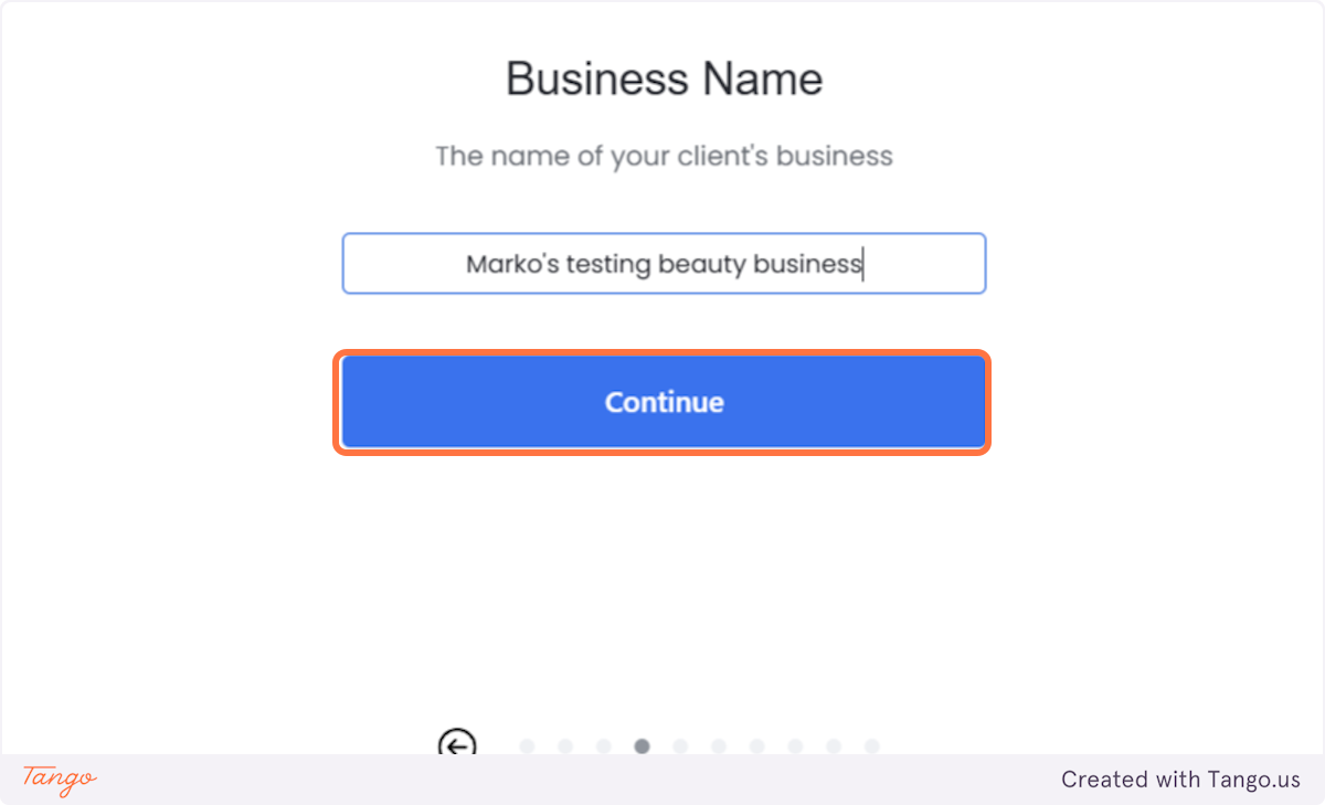 Click on Continue