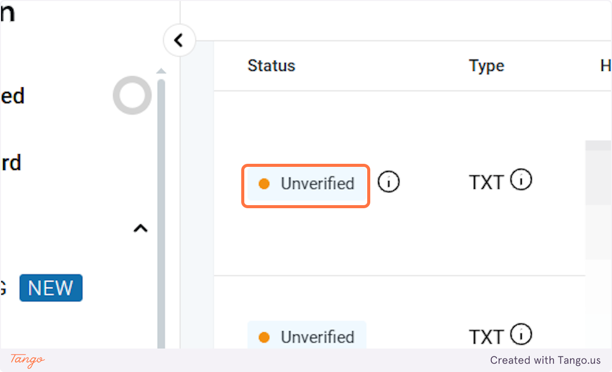 Now that we have the domain added, we need to update the DNS records.