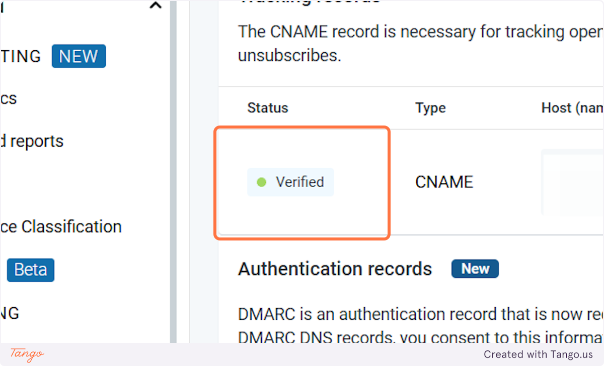 Once it's added it should be verified again.
