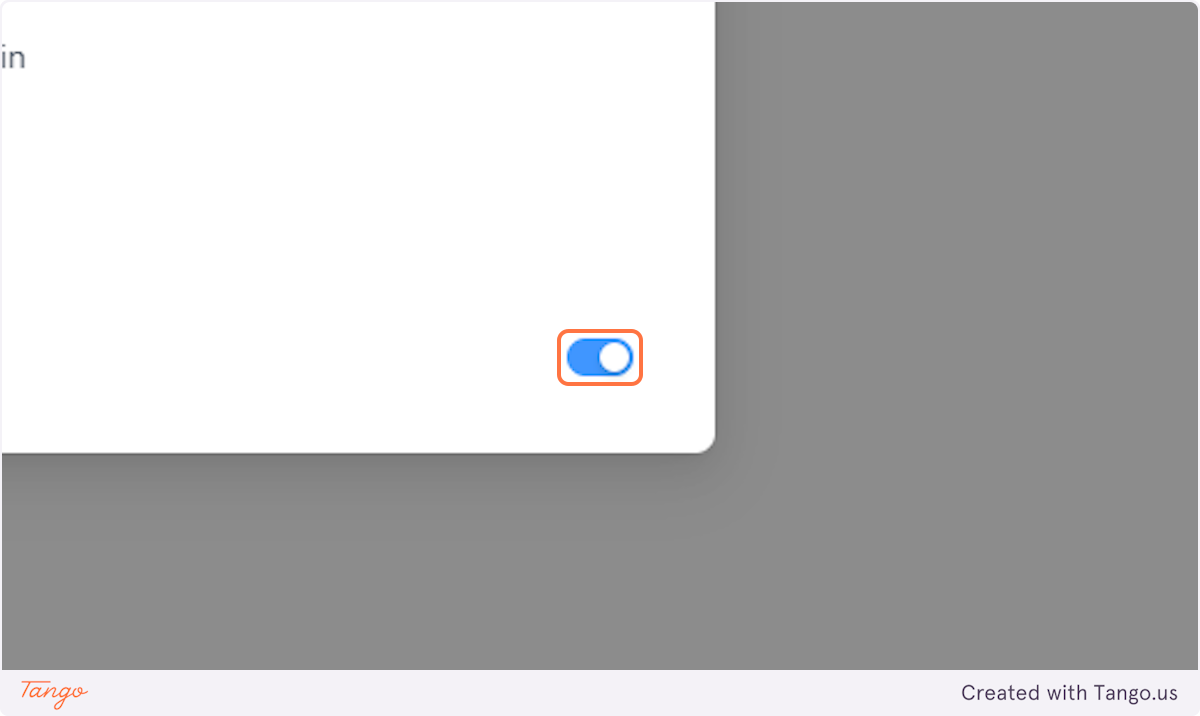 Turn it On/Off