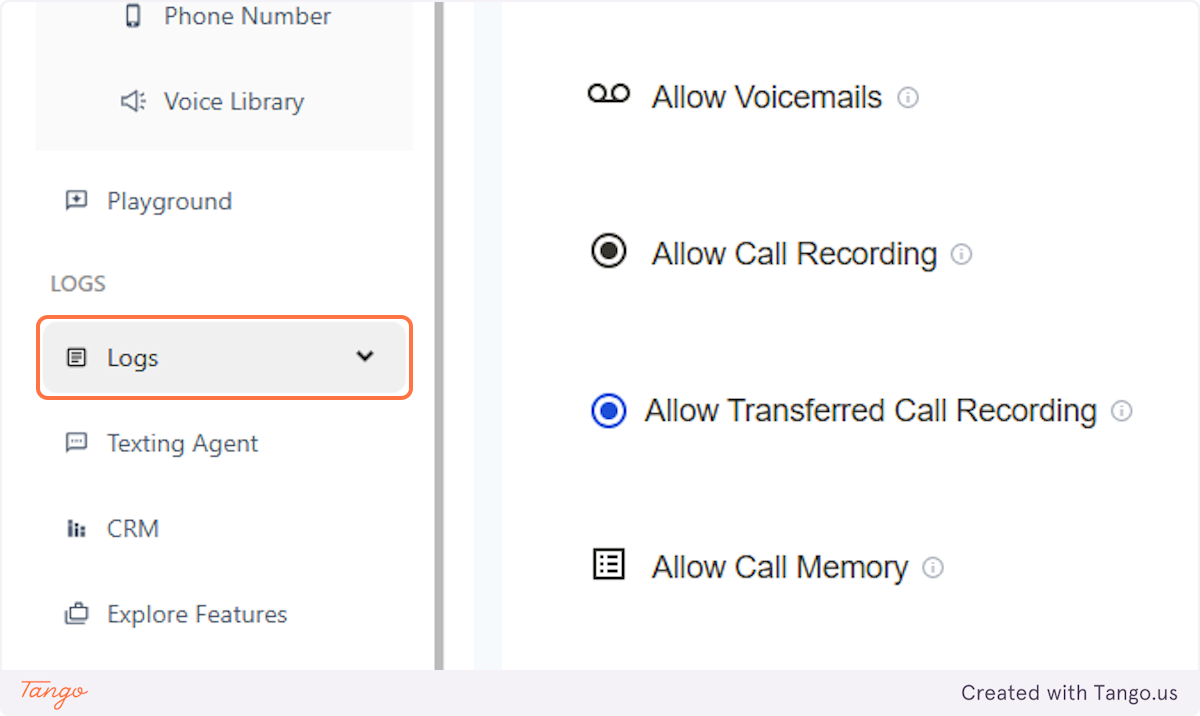 Call Logs