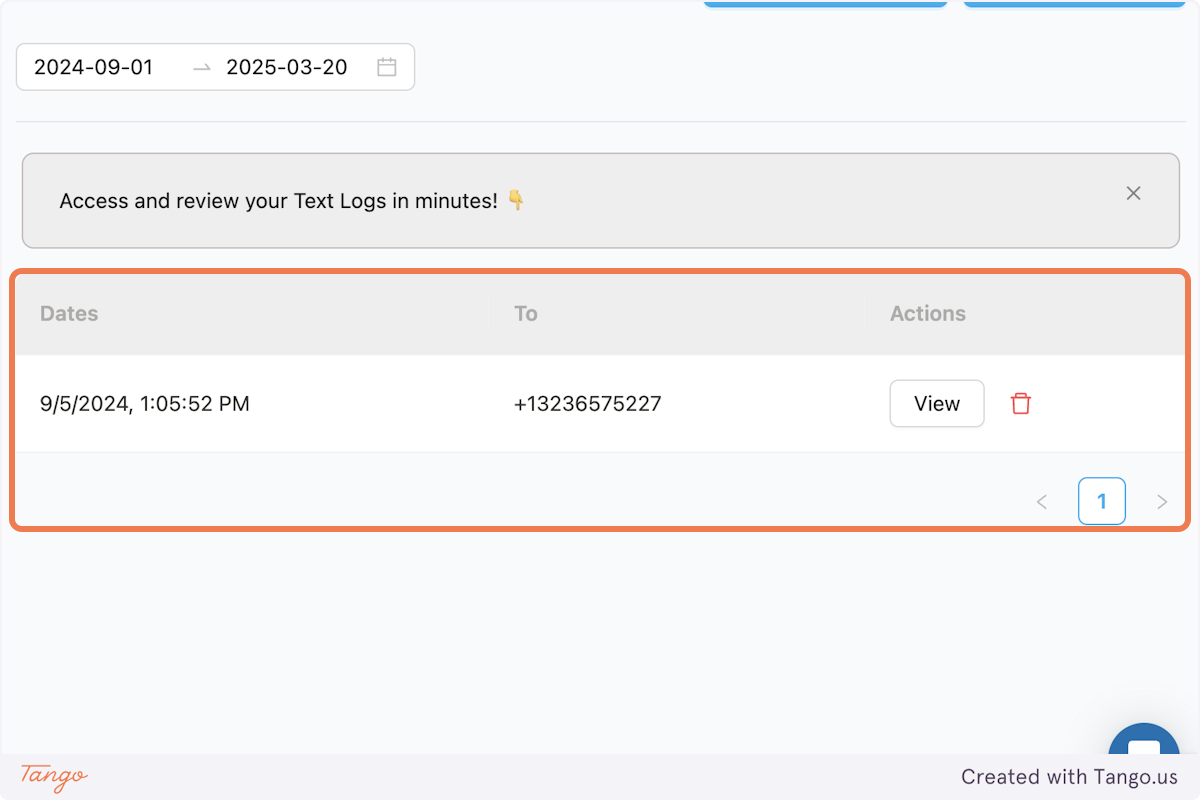 List of text logs