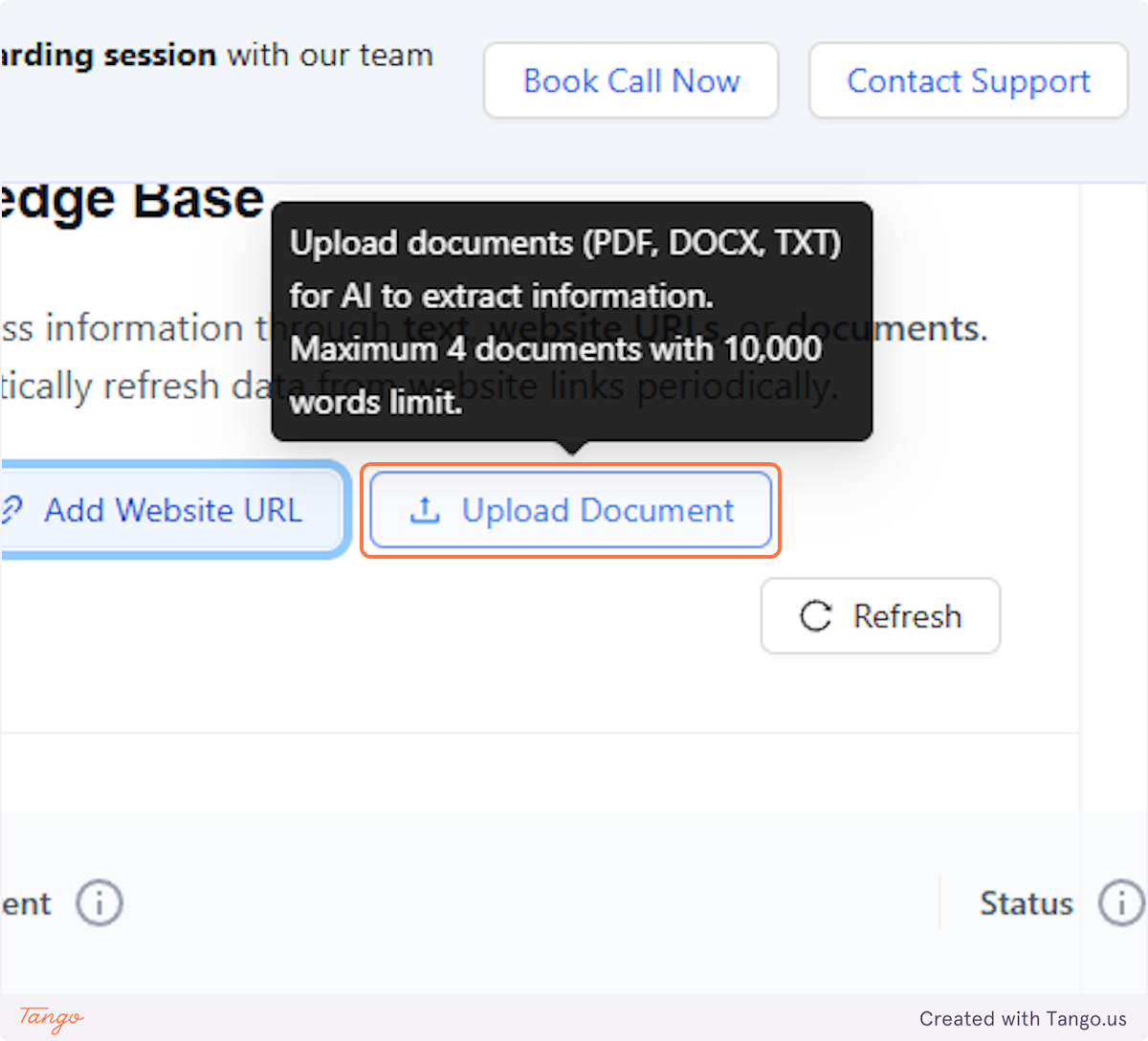 Upload Document